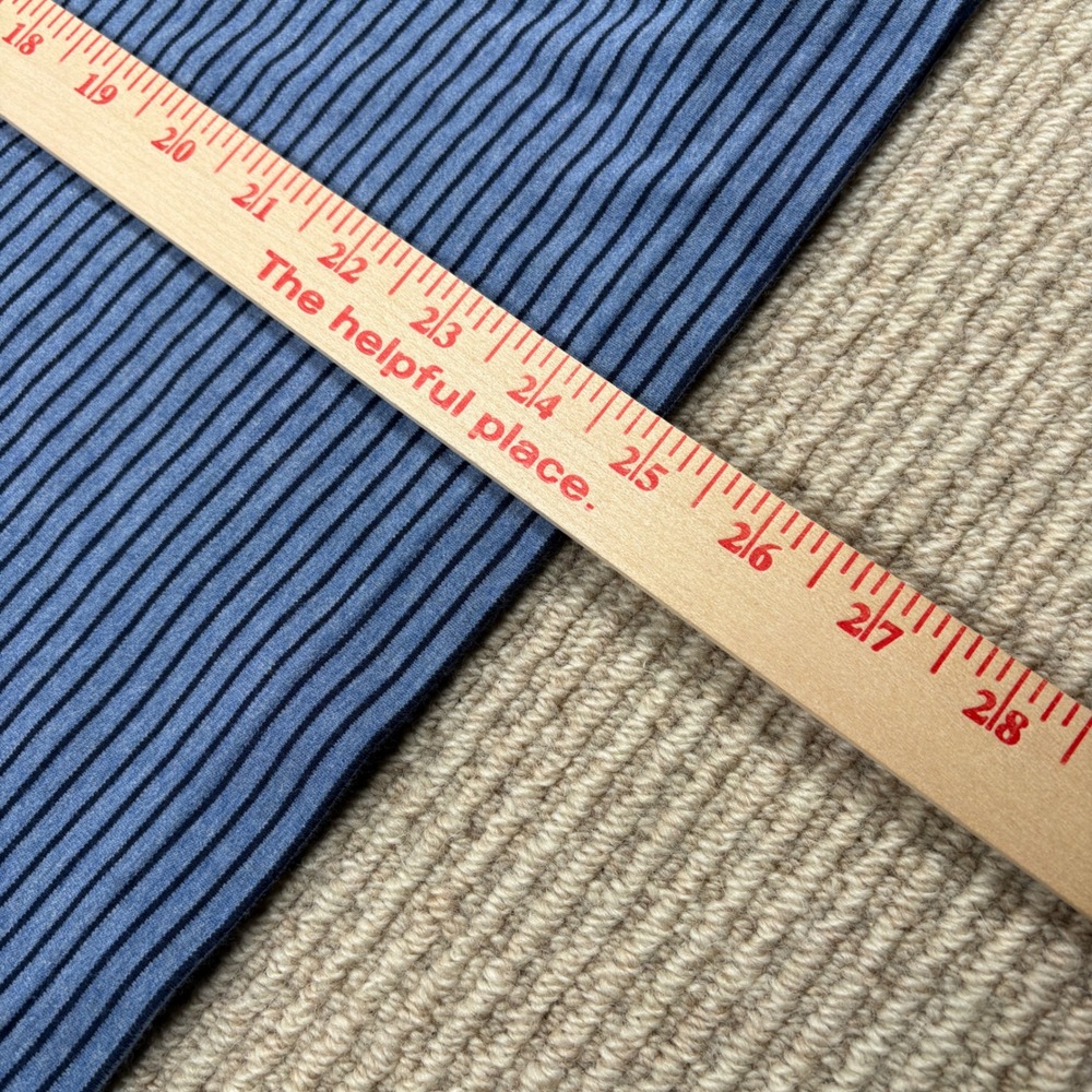 Polo Ralph Lauren Polo Shirt Mens M Blue Striped Classic Fit Preppy Nautical - Picture 9 of 13